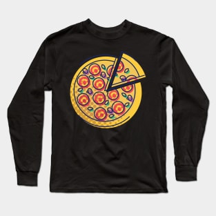 Arts Italian Tomato Pizza Long Sleeve T-Shirt